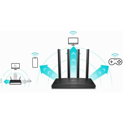TP-Link AC1900 Wireless MU-MIMO Dual Band Gigabit WiFi Router (Archer C80)