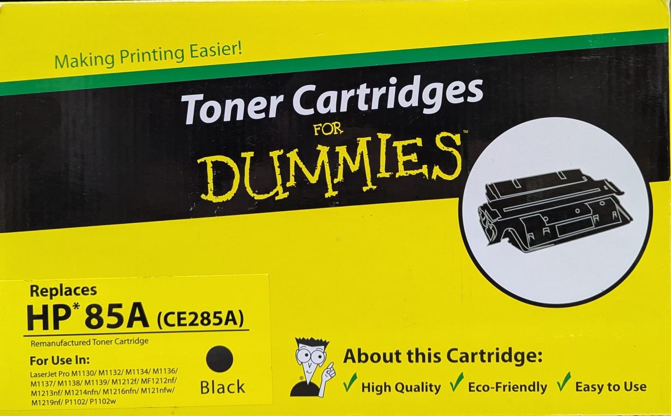 Cartouche de toner noir compatible HP 85A (CE285A) LaserJet