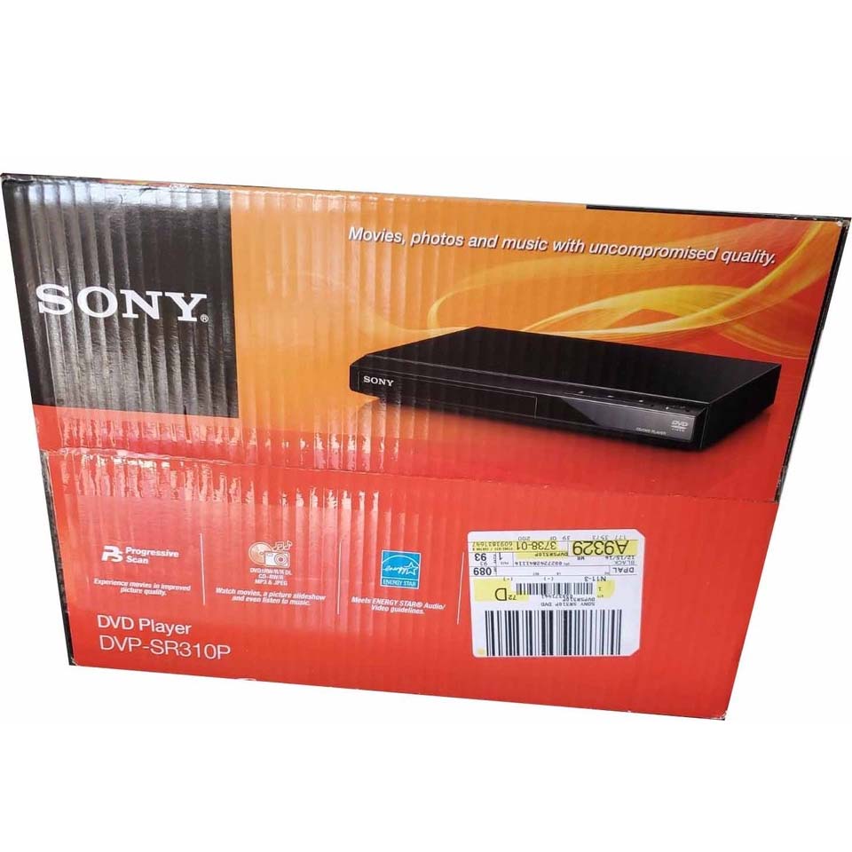 Sony Progressive Scan CD/DVD Player with Remote DVP-SR310P