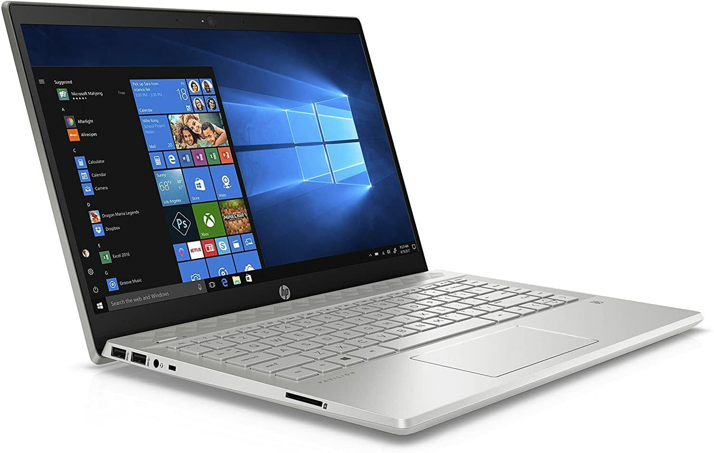 HP Pavilion 14" Laptop Intel Core i3-8130U 2.2GHz 8GB RAM 128GB SSD Win10 Silver