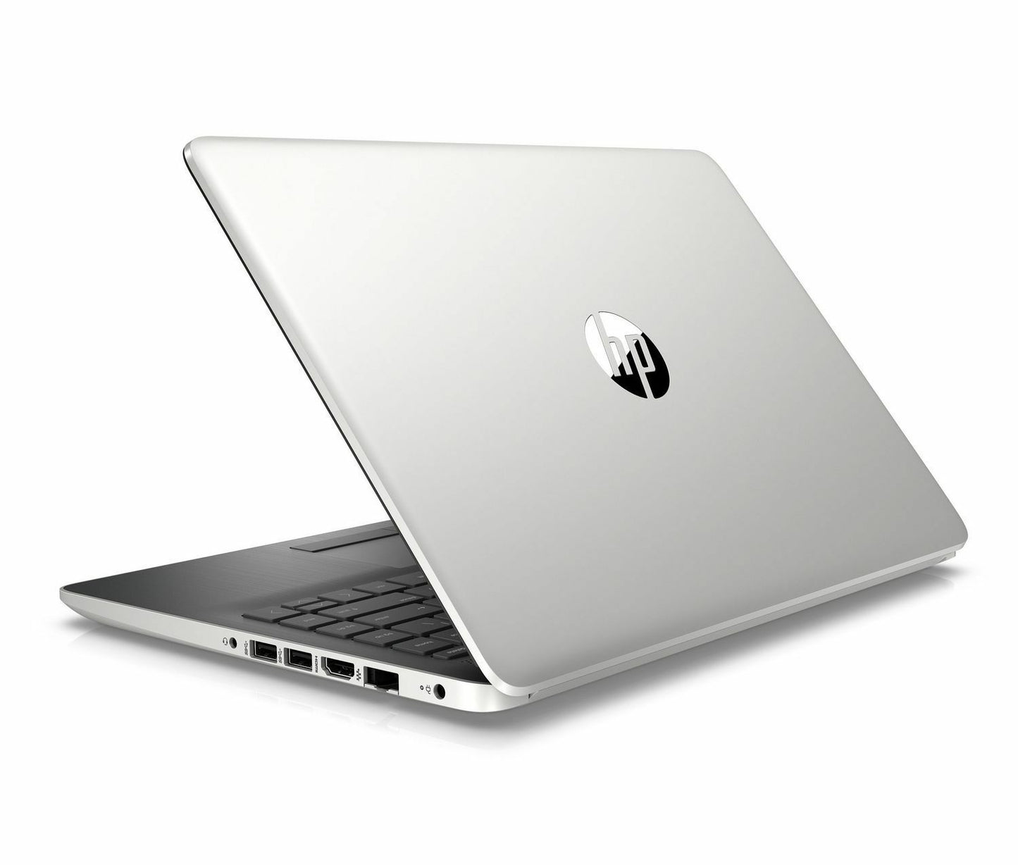 Ordinateur portable HP 14 pouces Intel Core i3-7020U 2,3 GHz 8 Go RAM 128 Go SSD Windows 10 Argent