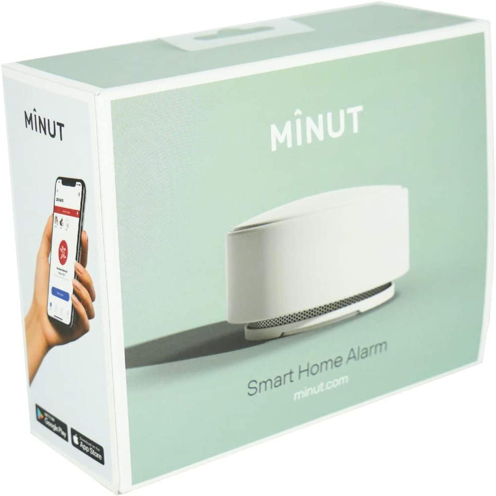 MINUT Smart Home Alarm Sensor with Noise and Temperature Monitoring