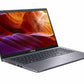 Asus VivoBook 15.6" Laptop AMD Ryzen 3 3250U 2.6GHz 8GB RAM 1TB HDD Win10 Home Slate Gray