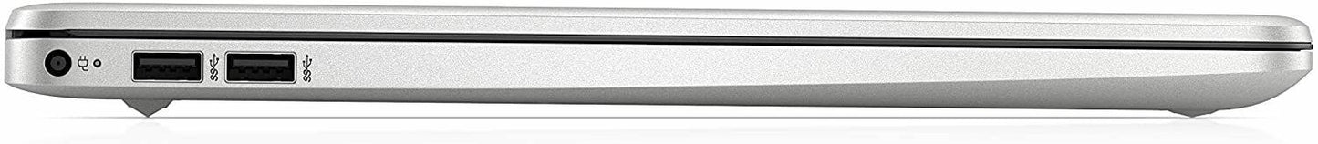 Ordinateur portable HP 15,6 pouces, processeur Intel Celeron N4500 double cœur, 4 Go de RAM, SSD 128 Go, Windows 10, argent