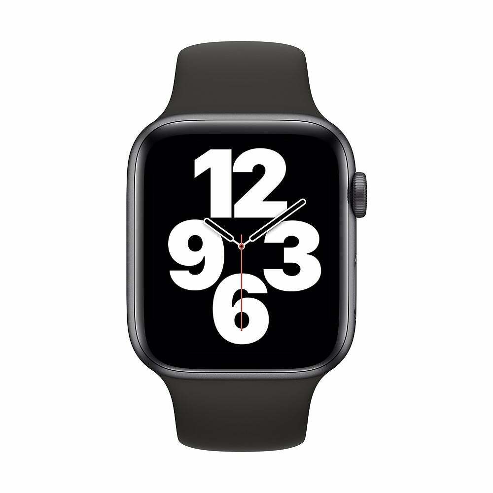 Apple Watch SE GPS 44mm Space Gray Aluminum with Black Sport Band (MYDT2VC/A)