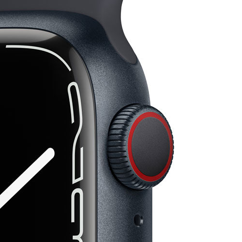Apple Watch Series 7 (GPS) 41mm Midnight Aluminum with Midnight Sport Band (MKMX3VC/A)