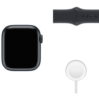 Apple Watch Series 7 (GPS) 41mm Midnight Aluminum with Midnight Sport Band (MKMX3VC/A)