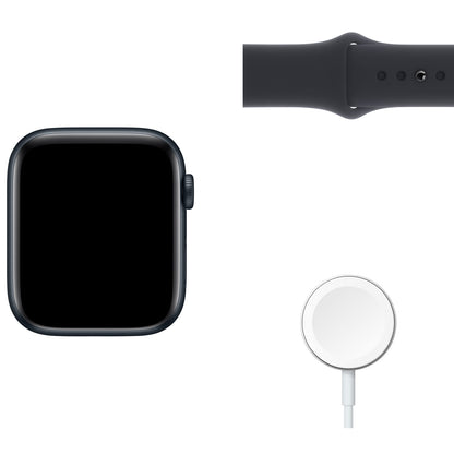 Apple Watch SE (2nd Gen) 44mm (GPS) Midnight Aluminum with Midnight Sport Band (MNK03VC/A)