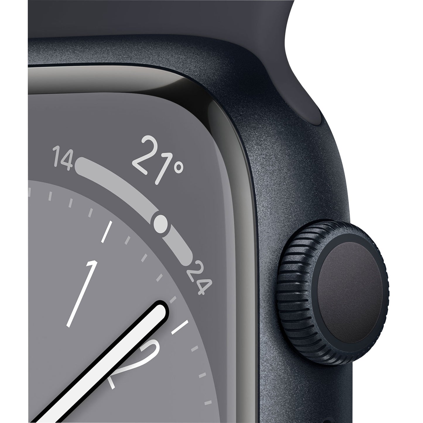 Apple Watch Series 8 (GPS) 41mm Midnight Aluminum with Midnight Sport Band (MNP53VC/A)