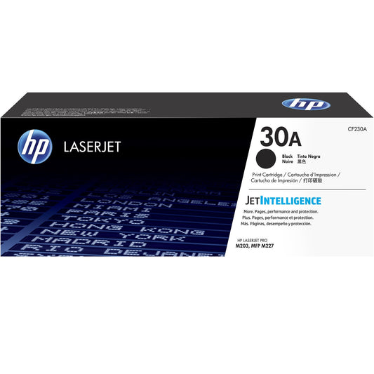 HP 30A (CF230A) Black Genuine Original LaserJet Toner Cartridge