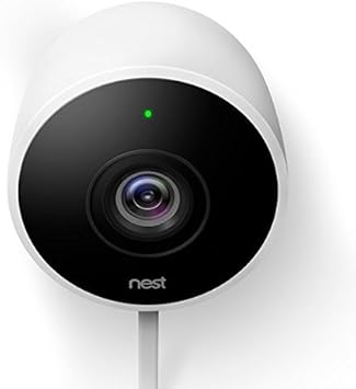 Google Nest Cam Outdoor 1080P HD Wi-Fi Security Camera White