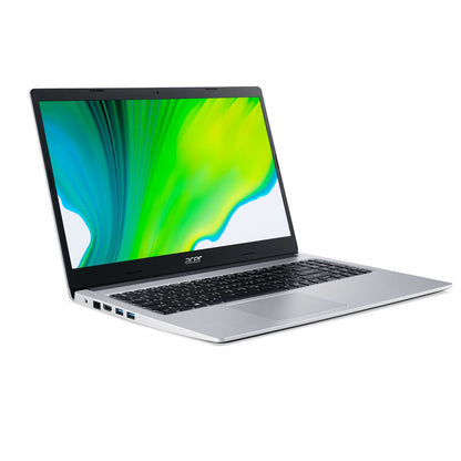 Ordinateur portable Acer Aspire 15,6" FHD, AMD Athlon Silver 3050U, 2,3 GHz, 8 Go de RAM, SSD 256 Go, Windows 10 Home Silver