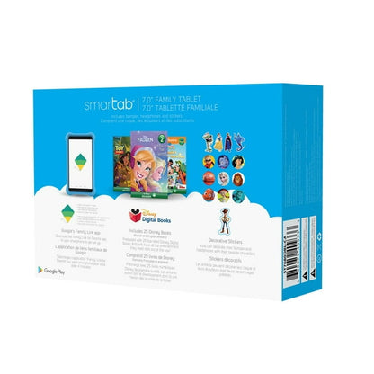 Smartab 7” Disney Kids Tablet with Accessory Bundle 16GB Wi-Fi BT Android - Blue