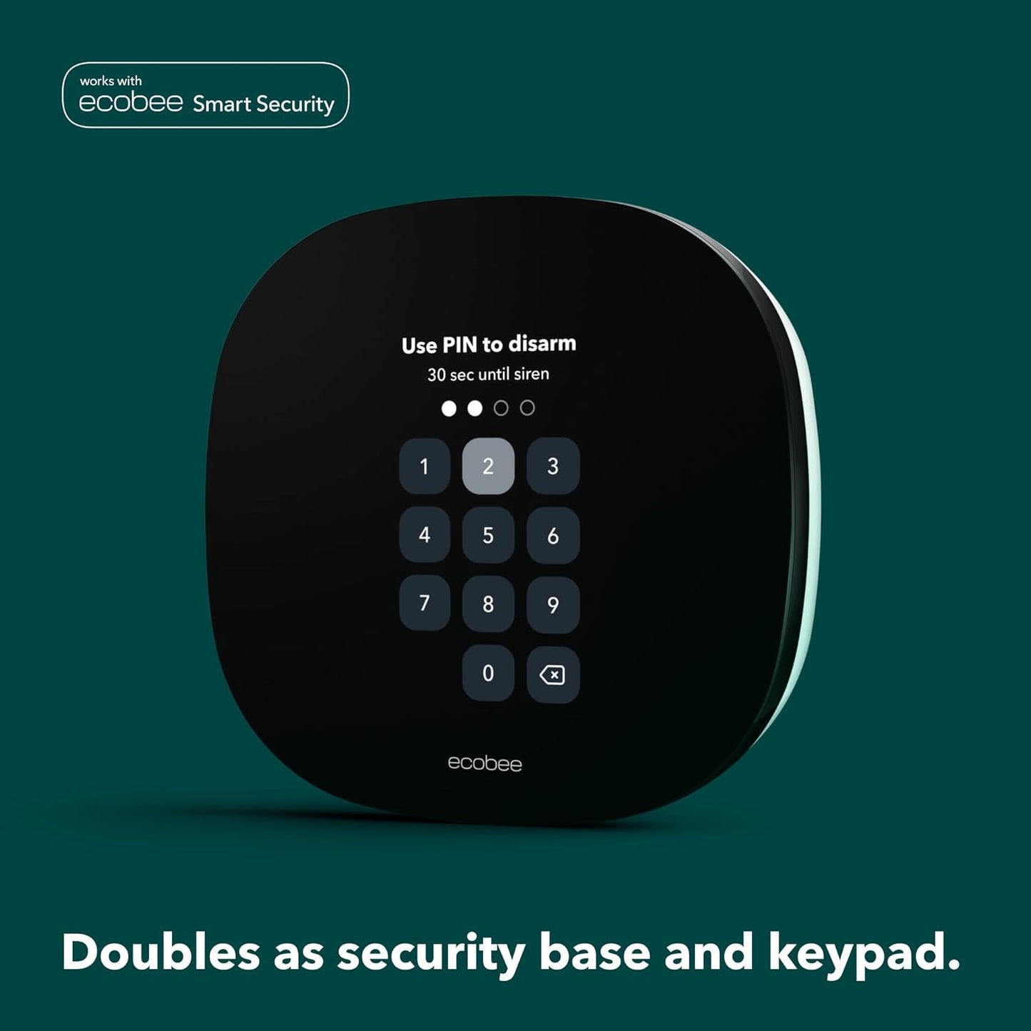 ecobee3 Lite Smart Thermostat - Programmable Wi-Fi Thermostat - Works with Siri, Alexa, Google Assistant - Energy Star Certified
