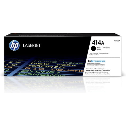 HP 414A (W2020A) Black Genuine Original LaserJet Toner Cartridge