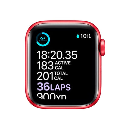 Apple Watch Series 6 (GPS) 40mm Red Aluminum with Red Sport Band (M00A3VC/A)
