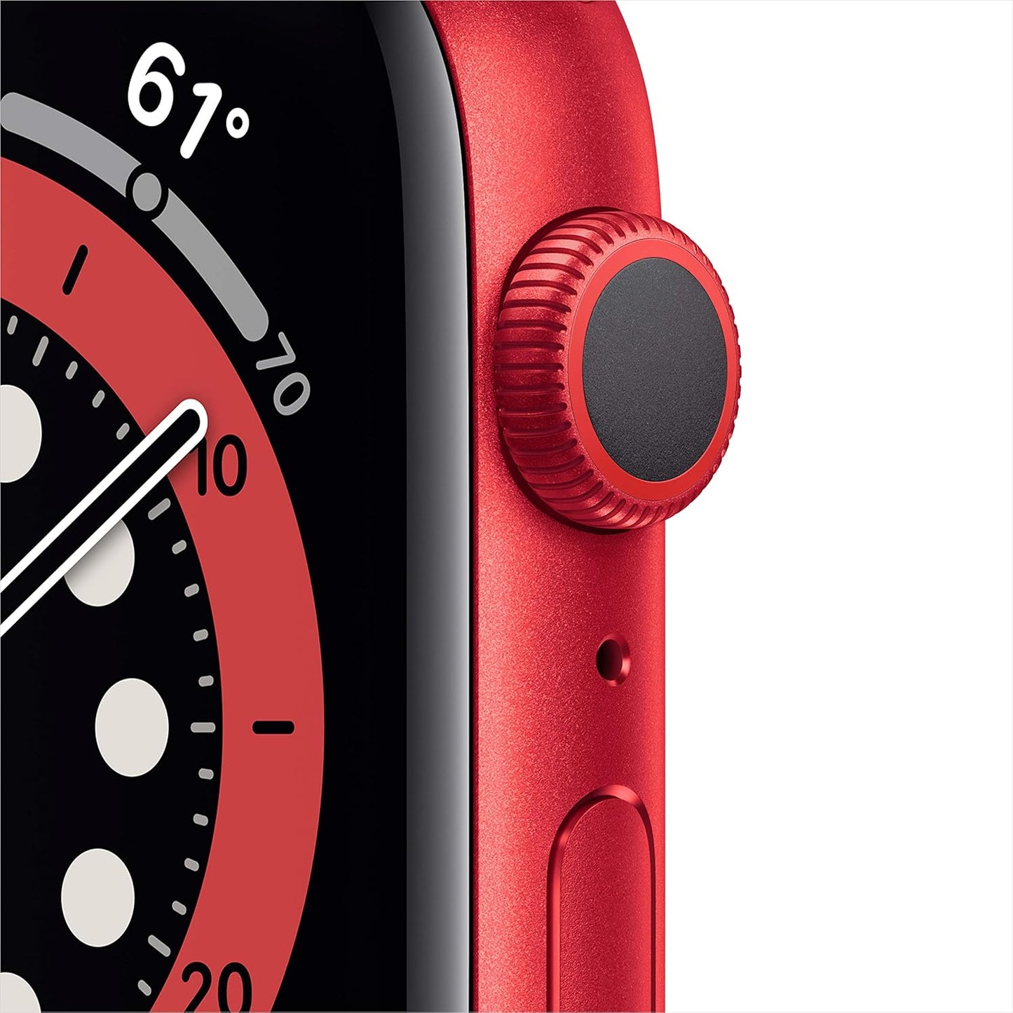 Apple Watch Series 6 (GPS) 40mm Red Aluminum with Red Sport Band (M00A3VC/A)