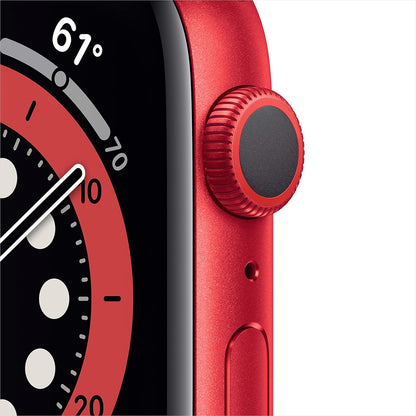 Apple Watch Series 6 (GPS) 40mm Red Aluminum with Red Sport Band (M00A3VC/A)