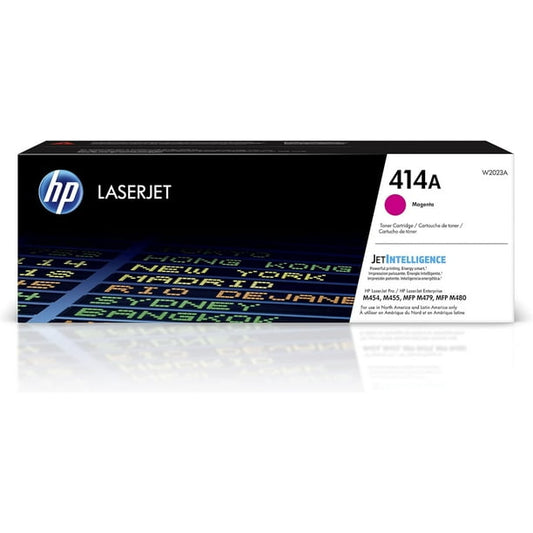 HP 414A (W2023A) Magenta Genuine Original LaserJet Toner Cartridge