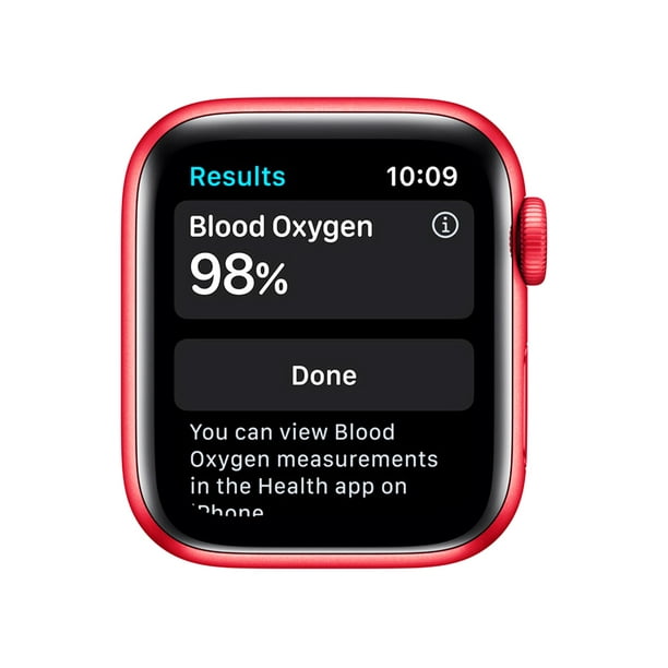 Apple Watch Series 6 (GPS) 40mm Red Aluminum with Red Sport Band (M00A3VC/A)