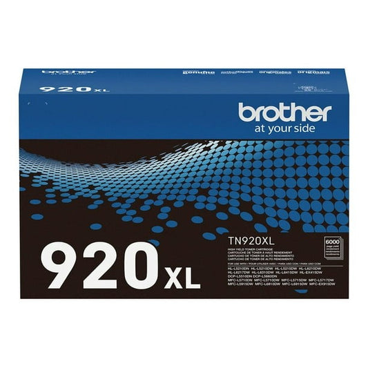 Brother TN920XL Genuine High-Yield Toner Cartridge Black