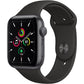 Apple Watch SE GPS 44mm Space Gray Aluminum with Black Sport Band
