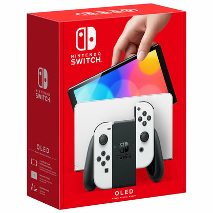 Nintendo Switch Console OLED Model 64GB with White Joy-Con