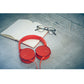 Sony XB550AP Extra Bass Wired On-Ear Headphones with Mic and Control - Red