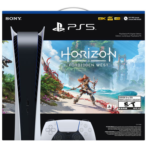Sony PlayStation 5 Digital Edition PS5 Console Horizon Forbidden West Bundle