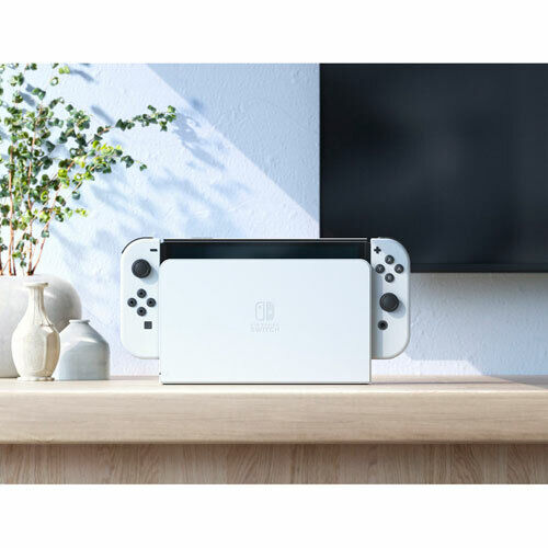 Nintendo Switch Console OLED Model 64GB with White Joy-Con