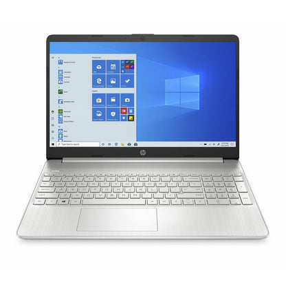 Ordinateur portable HP 15,6 pouces, processeur Intel Celeron N4500 double cœur, 4 Go de RAM, SSD 128 Go, Windows 10, argent