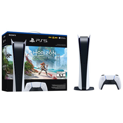 Sony PlayStation 5 Digital Edition PS5 Console Horizon Forbidden West Bundle