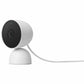 Google Nest Cam Indoor Wired WiFi Security Camera 2nd Gen (Latest Model) Snow White
