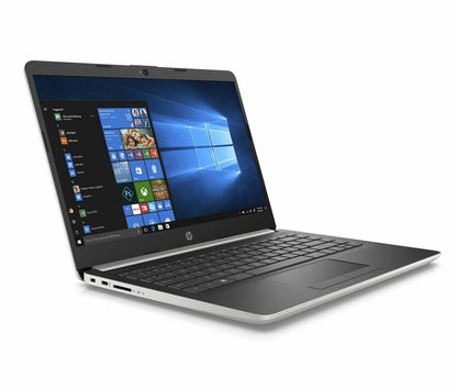 Ordinateur portable HP 14 pouces Intel Core i3-7020U 2,3 GHz 8 Go RAM 128 Go SSD Windows 10 Argent