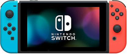 Nintendo Switch Console 32GB with Neon Blue and Red Joy-Con + Carrying Case