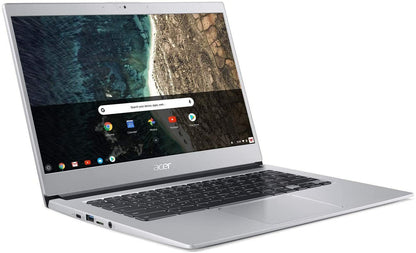 Ordinateur portable Acer Chromebook 14 pouces FHD, processeur Intel Quad-Core N3450, 4 Go de RAM, 32 Go eMMC, système d'exploitation Chrome OS
