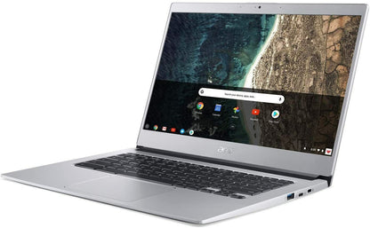 Ordinateur portable Acer Chromebook 14 pouces FHD, processeur Intel Quad-Core N3450, 4 Go de RAM, 32 Go eMMC, système d'exploitation Chrome OS