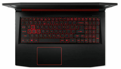 Ordinateur portable de jeu Acer Nitro 5 15,6 pouces, Core i7-8750H 2,20 GHz, GTX 1050, 4 Go de RAM, 12 Go de disque dur 1 To, Windows 10