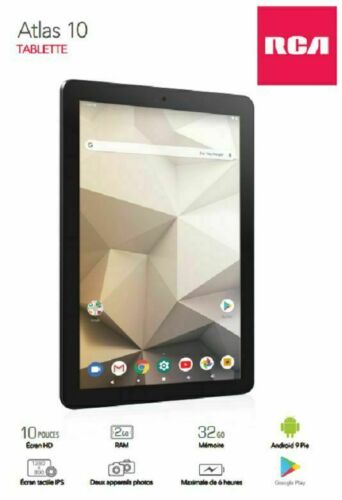 RCA Atlas Tab 10.1" 32GB + 2GB RAM Wi-Fi Android Tablet - Black