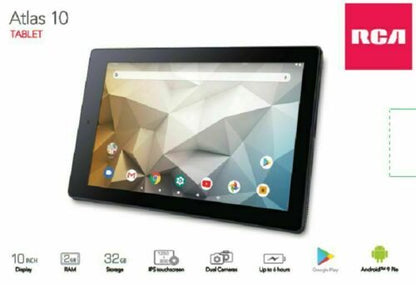 RCA Atlas Tab 10.1" 32GB + 2GB RAM Wi-Fi Android Tablet - Black